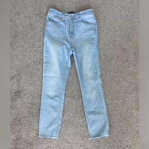 J. Crew Mercantile light wash straight jeans
